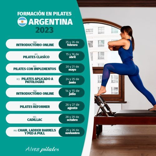 Curso online pilates Mendoza - Argentina 2024